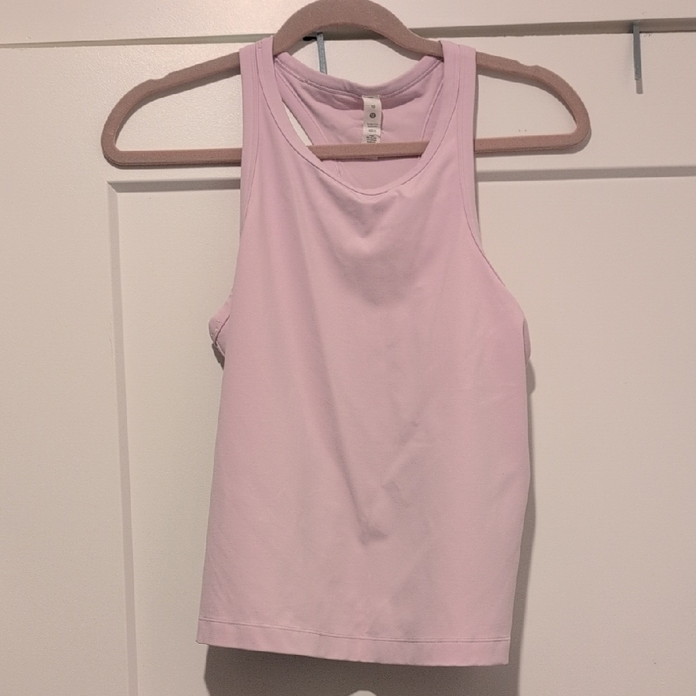 Lululemon Athletica Light Pink Tank Top